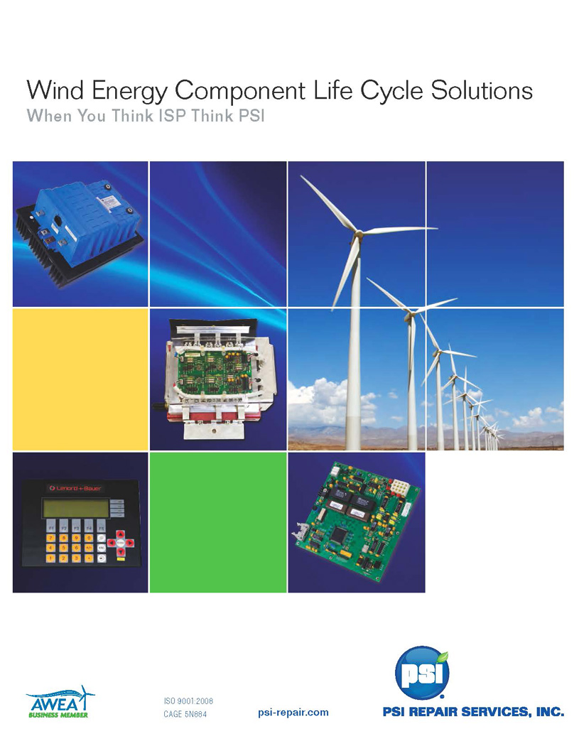 PSI Wind Energy Component Life Cycle Solutions